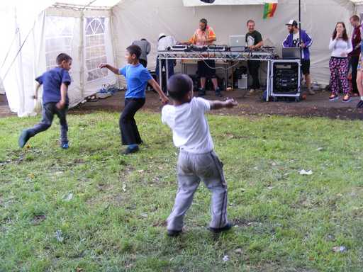 Children dancing