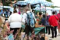 Busy stalls at the Ellesmere Green opening