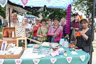 Knit and Natter stall
