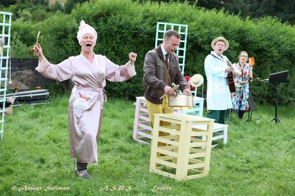 Allotments theatre performance