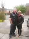 Pete and Donna raise £1000