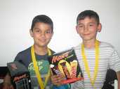 Beatboxer winners Fabian and Damian