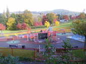 Autumn colours over Osgathorpe Park 